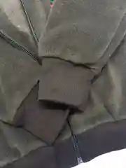 Зеленый детский утепленный костюм флисовый