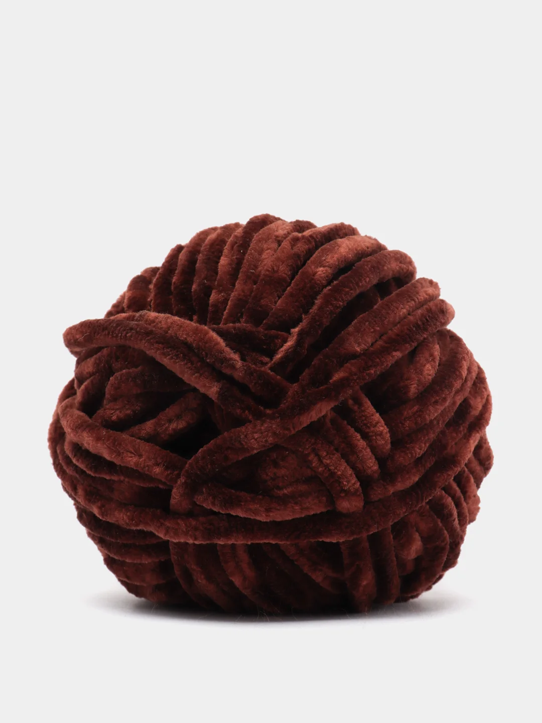 Шоколадный пряжа плюшевая YarnArt Chenille