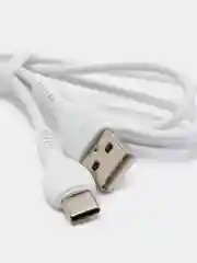 Анти-загиб кабель зарядный Type-C Hoco X37 быстрая зарядка QC3.0