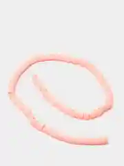 Серебряный бусины, 6 мм, из полимерной глины, рондели