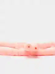 Серебряный бусины, 6 мм, из полимерной глины, рондели