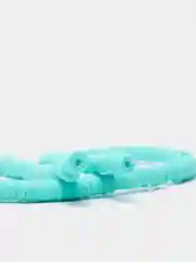 Бирюзовый бусины, 6 мм, из полимерной глины, рондели