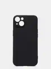 Черный матовый силиконовый чехол для iPhone 13, 13 mini, 13 Pro, 13 Pro Max