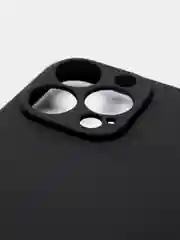 Черный матовый силиконовый чехол для iPhone 13, 13 mini, 13 Pro, 13 Pro Max