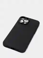Черный матовый силиконовый чехол для iPhone 13, 13 mini, 13 Pro, 13 Pro Max