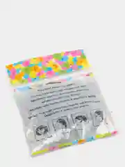 Черный силиконовые резинки для волос