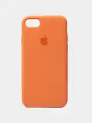 Оранжевый чехол силиконовый для IPhone 7, 8, SE 2020