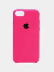 Розовый чехол силиконовый для IPhone 7, 8, SE 2020