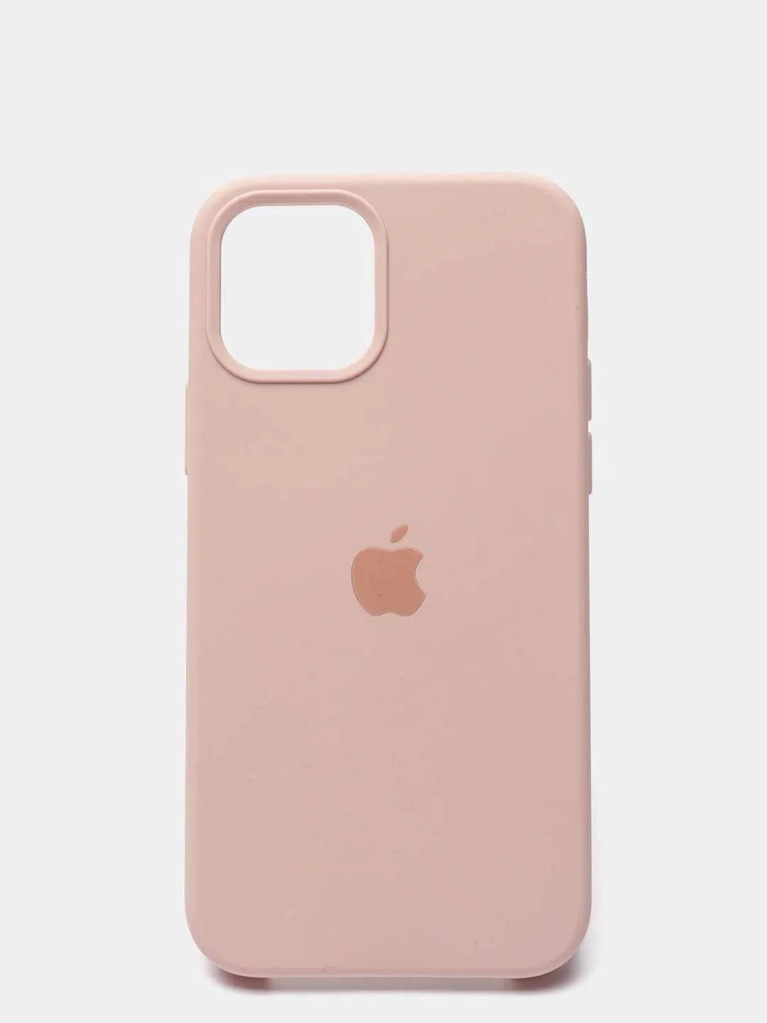Розовый чехол Silicon Case на iPhone 11, 12/12 Pro, силиконовый