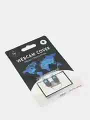 Серый меланж шторка для веб-камеры / защитка для камеры с микрофоном, web для ноутбука