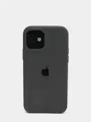 Тёмно-серый чехол Silicon Case на iPhone 11, 12/12 Pro, силиконовый