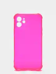 Розовый чехол для iPhone 11, 12/12 Pro, 13 mini, 13, 13 Pro Max, 1,5 мм, неон, разные цвета