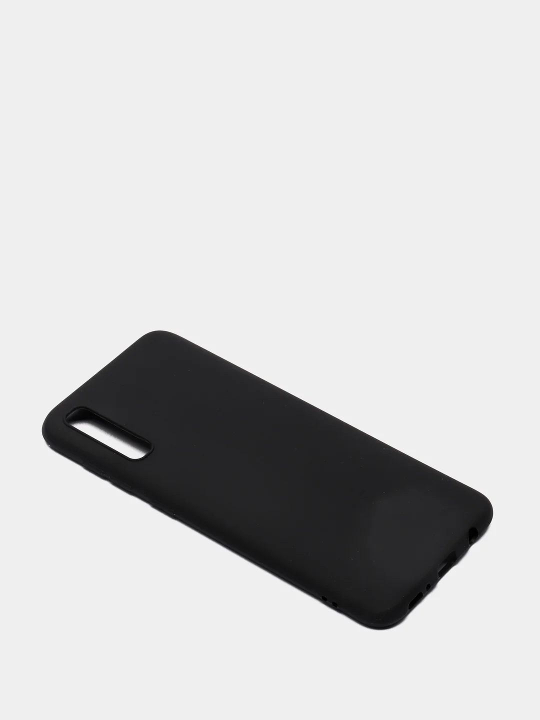 Черный чехол Samsung Galaxy A50 / A50s / A30s / Самсунг Галакси А50 силиконовый цветной матовый