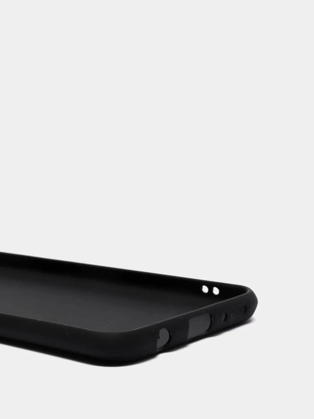 Черный чехол Samsung Galaxy A50 / A50s / A30s / Самсунг Галакси А50 силиконовый цветной матовый
