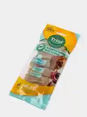 Косточки жевательные из сыромятной кожи Triol, для собак до 10 кг, 5 см, 6 штук
