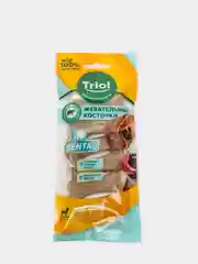 Косточки жевательные из сыромятной кожи Triol, для собак до 10 кг, 5 см, 6 штук