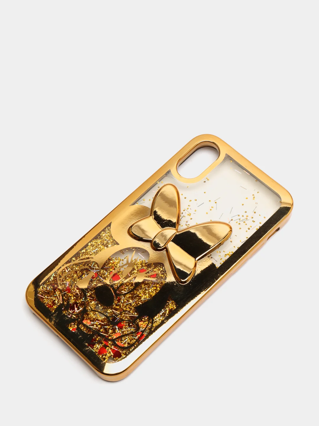 Золотой чехол переливающийся IPhone X, XS