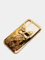 Золотой чехол переливающийся IPhone X, XS