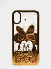 Золотой чехол переливающийся IPhone X, XS