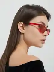 Красный очки MIRSEE цветные в форме "Кошачий глаз"