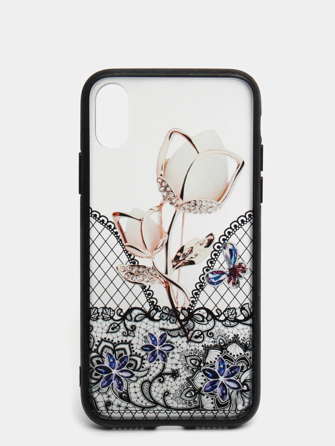 Темно-синий чехол IPhone X, XS