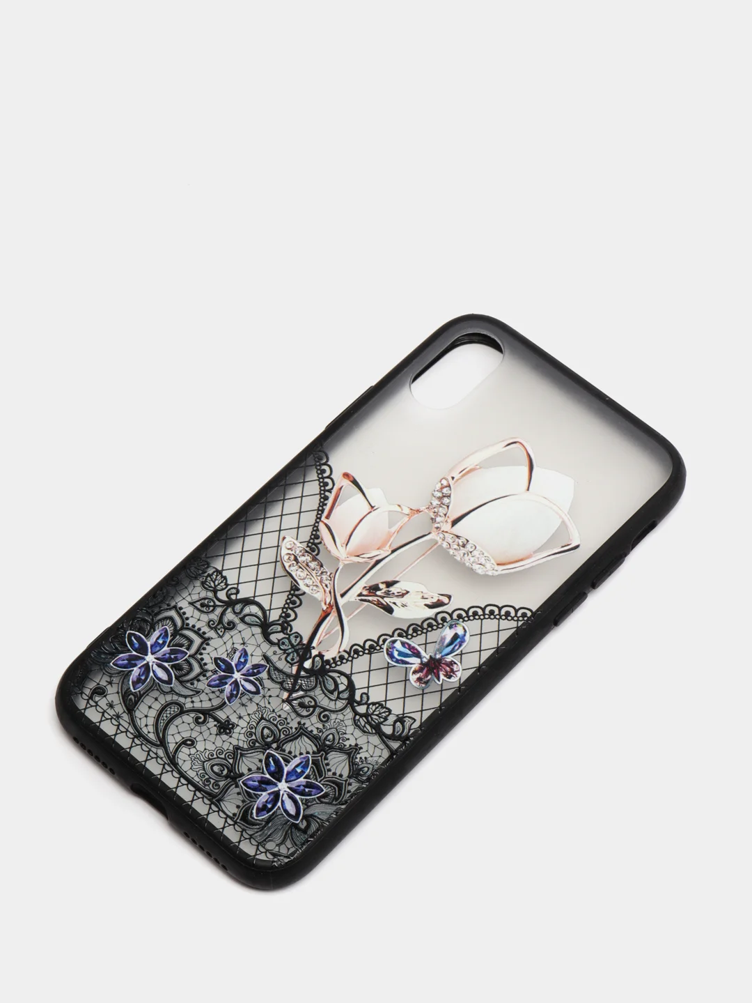 Темно-синий чехол IPhone X, XS