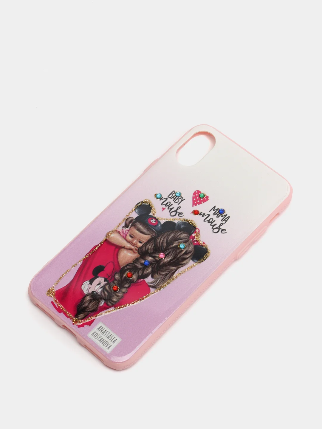 Вишнёвый чехол IPhone X, XS