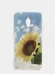 Голубой чехол Asus Zenfone Go ZC 500 TG