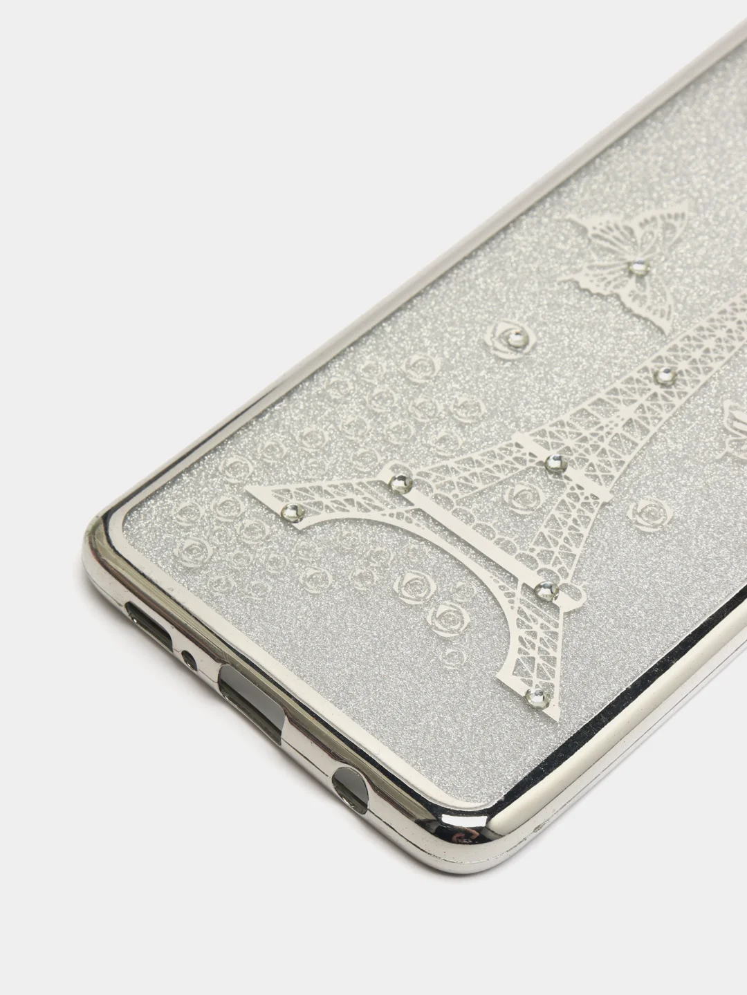 Серебряный чехол Samsung S10 PLUS /  S10+