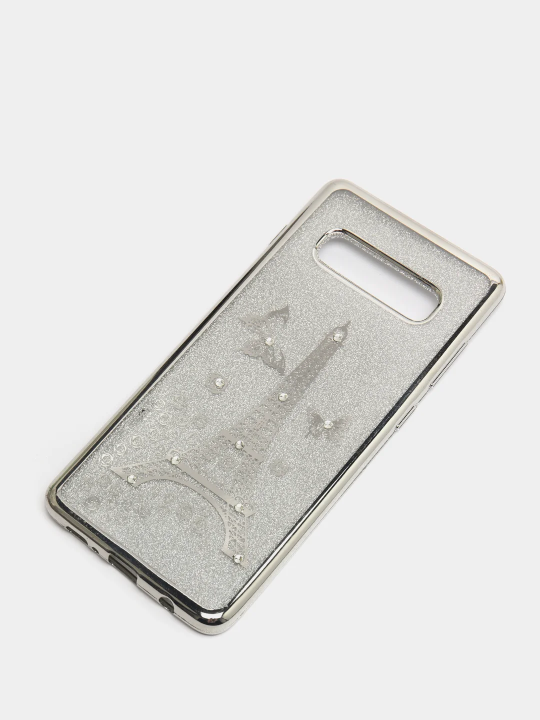 Серебряный чехол Samsung S10 PLUS /  S10+