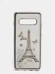 Серебряный чехол Samsung S10 PLUS /  S10+