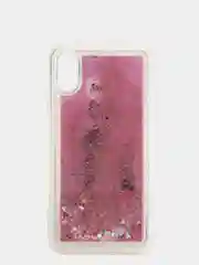 Коралловый меланж чехол переливающийся IPhone X, XS