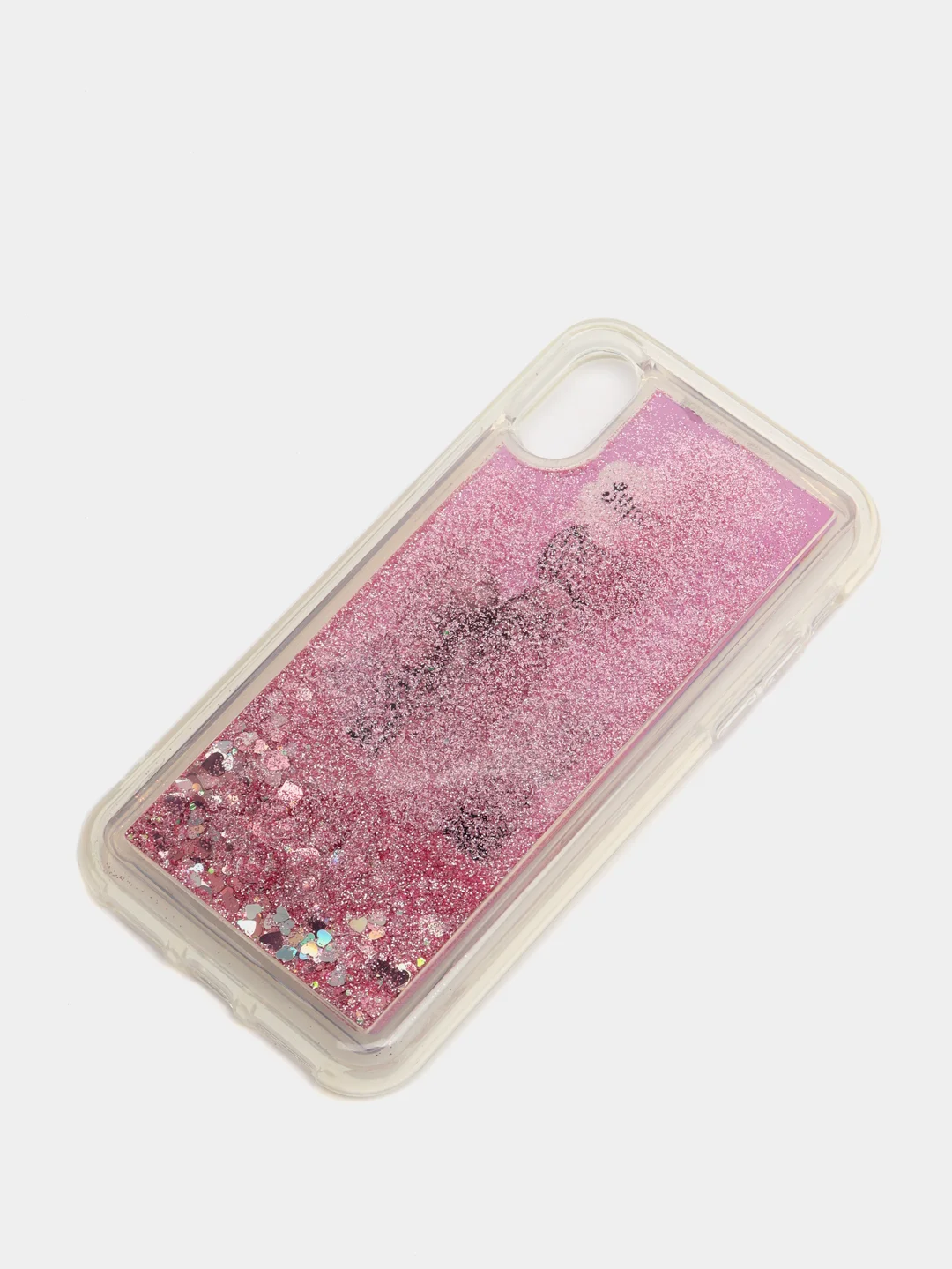 Коралловый меланж чехол переливающийся IPhone X, XS