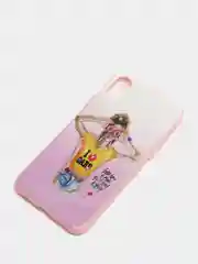 Пастельно-коралловый чехол IPhone X, XS