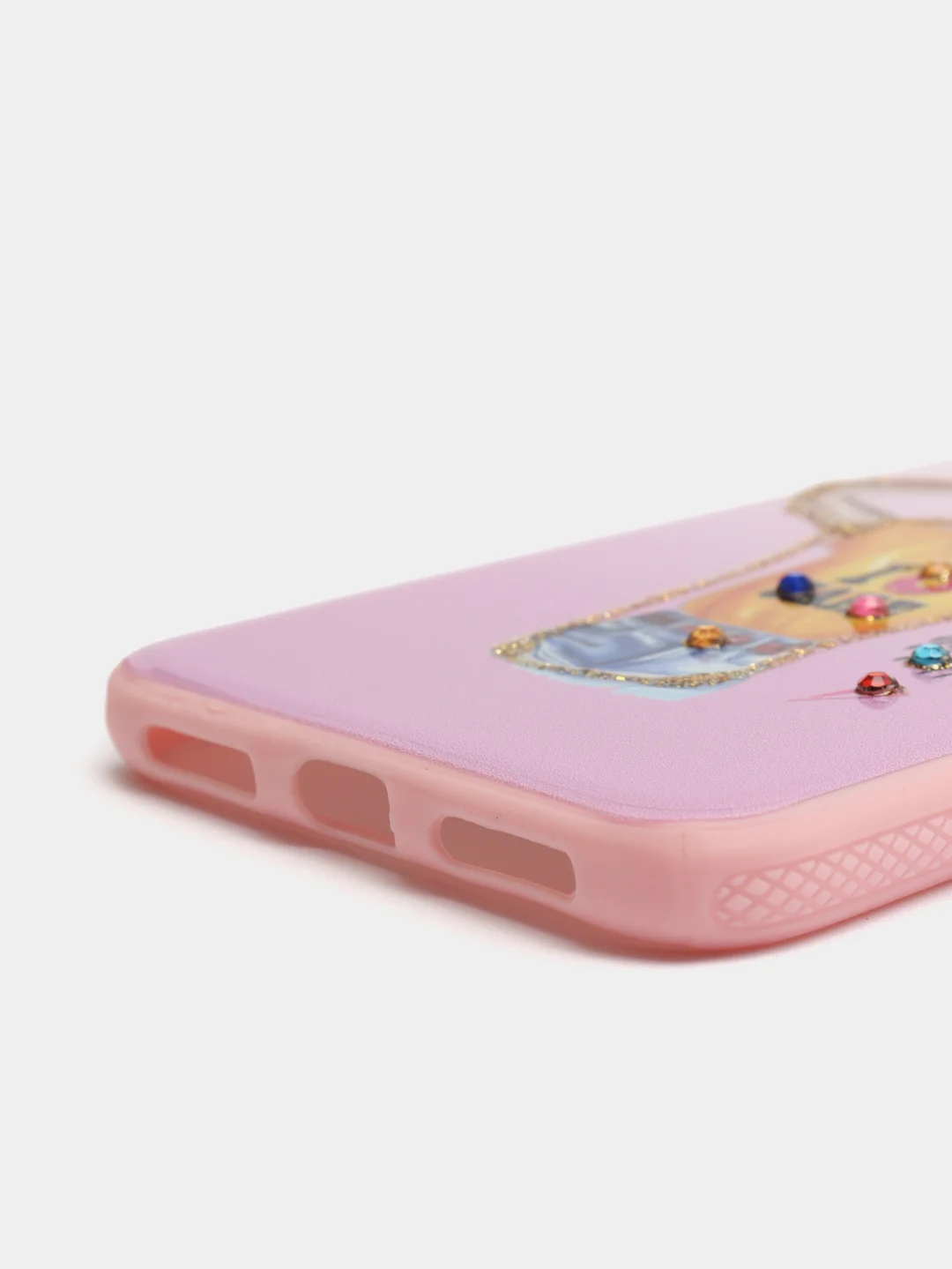 Пастельно-коралловый чехол IPhone X, XS