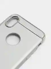 Серебряный чехол IPhone X, XS