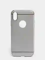 Серебряный чехол IPhone X, XS