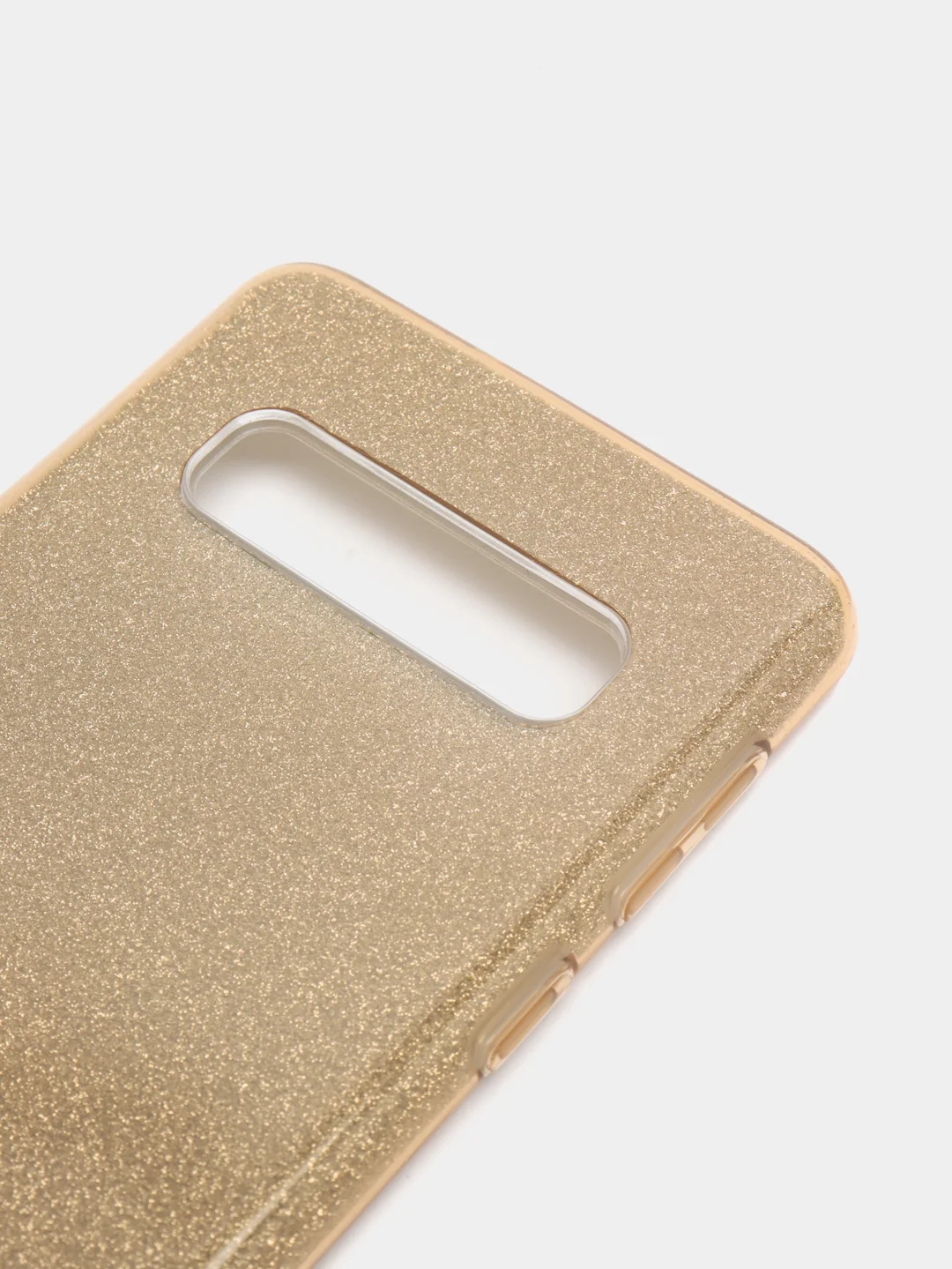 Золотой чехол Samsung S10