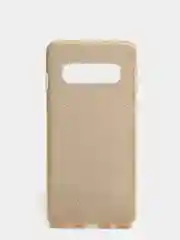 Золотой чехол Samsung S10