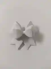 Белый декоративные бантики из фоамирана