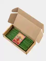 Зеленый свечи восковые церковные