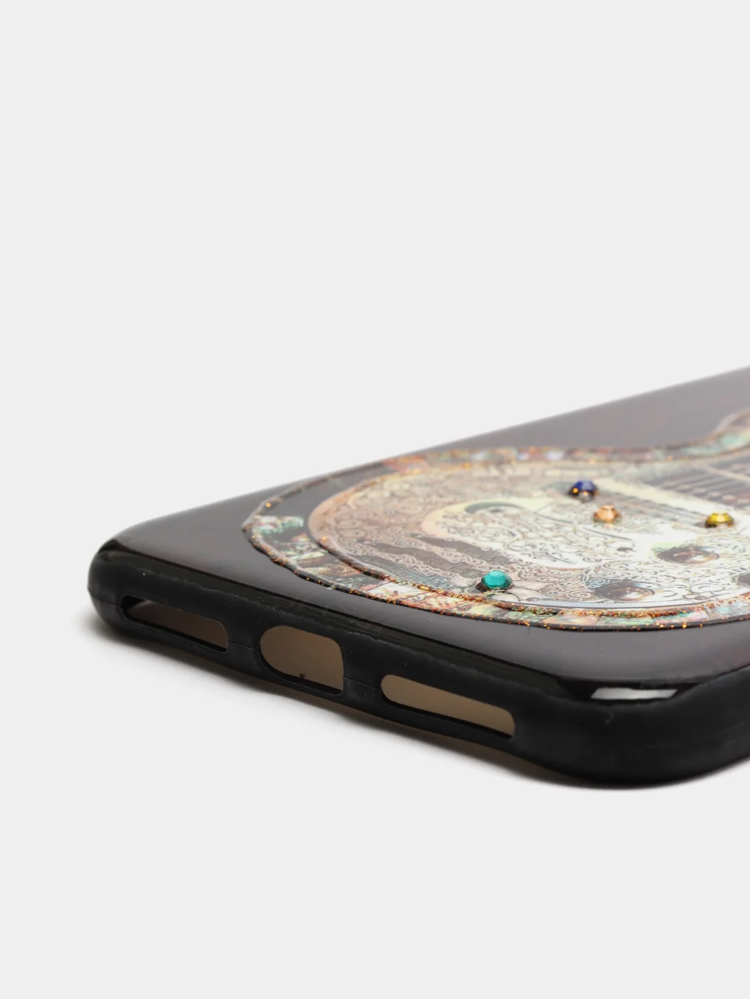 Тёмно-коричневый чехол IPhone XS MAX