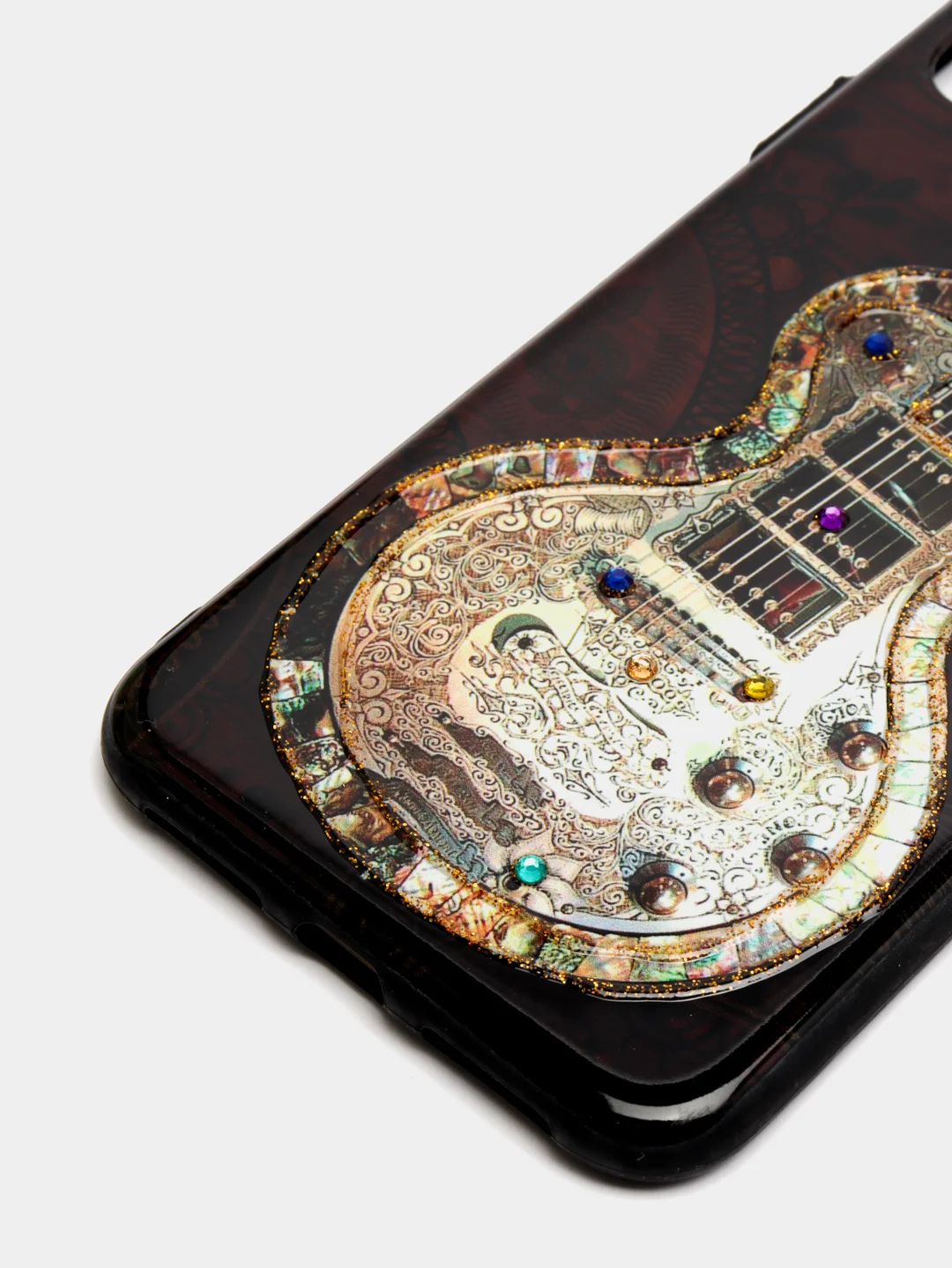 Тёмно-коричневый чехол IPhone XS MAX