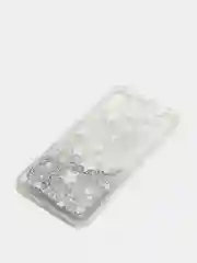Серебряный чехол переливающийся IPhone XS MAX