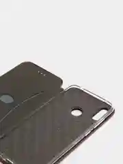 Бордовый чехол-книжка Huawei Y7 2019