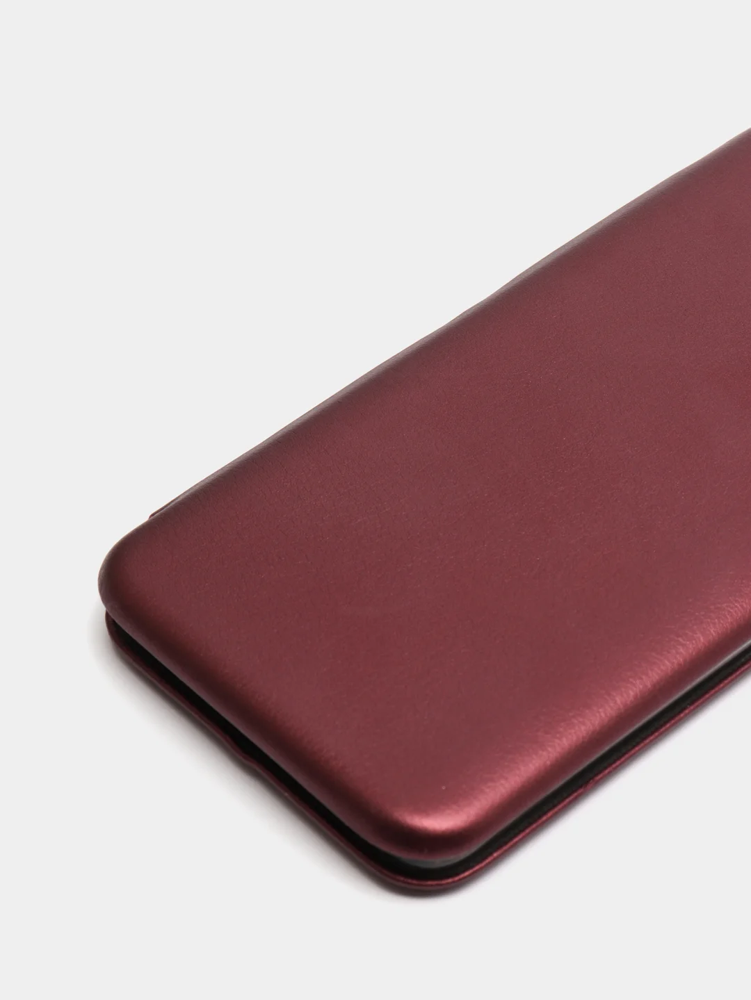Бордовый чехол книжка Samsung S10 PLUS /  S10+