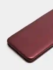 Бордовый чехол книжка Samsung S10 PLUS /  S10+