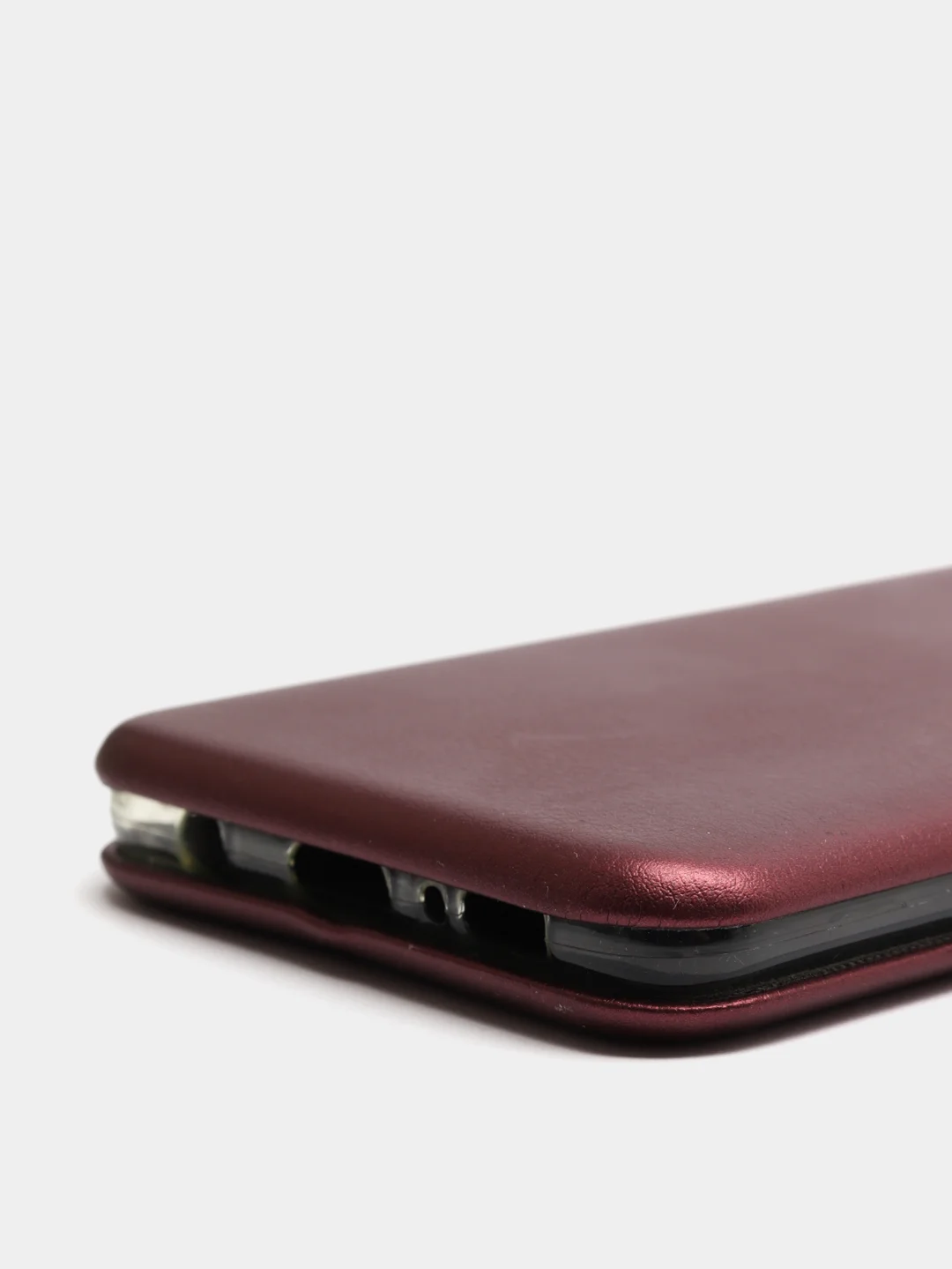 Бордовый чехол книжка Samsung S10 PLUS /  S10+