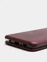 Бордовый чехол книжка Samsung S10 PLUS /  S10+