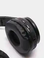Черный беспроводные светящиеся наушники с bluetooth кошачьи ушки